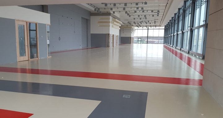 Epoxy resin floor